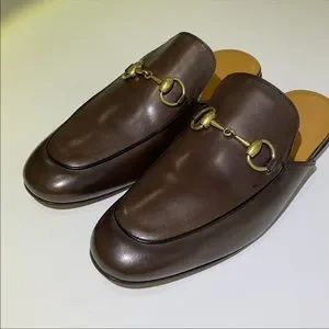 Gucci | Shoes | Gucci Brown Mules Mens Sz 7 | Poshmark display picture 1